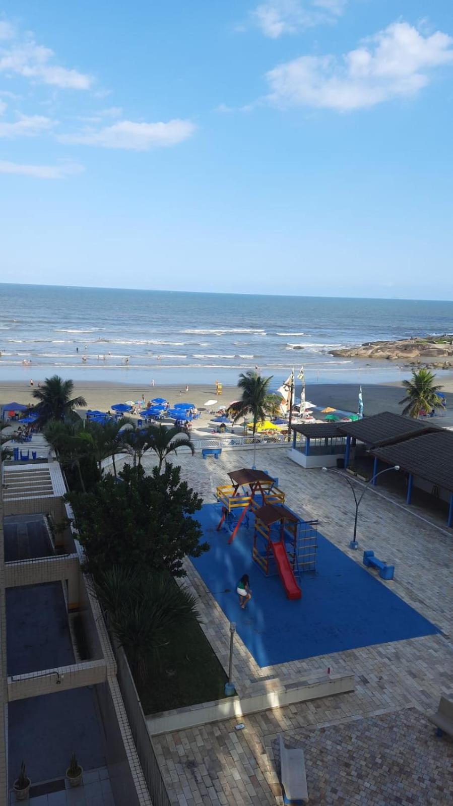 Apartamento, Ampla Sacada Com Vista Para O Mar! Ітанняен Екстер'єр фото