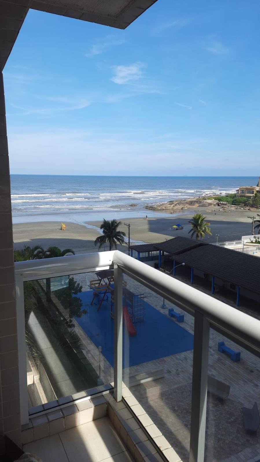Apartamento, Ampla Sacada Com Vista Para O Mar! Ітанняен Екстер'єр фото
