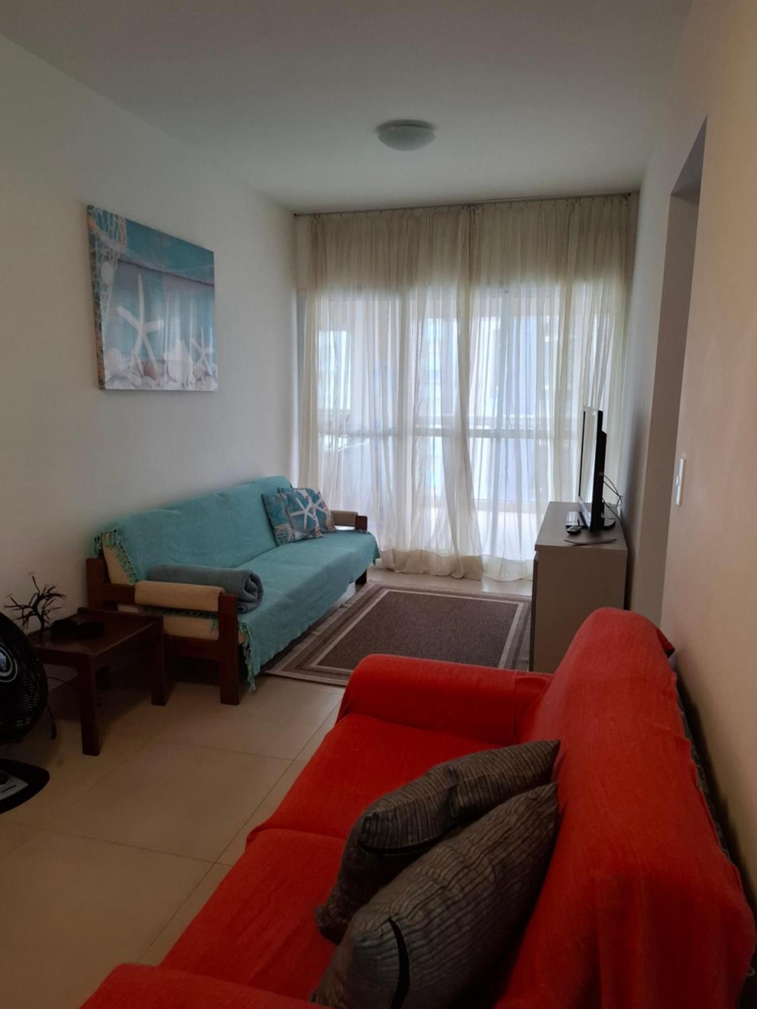 Apartamento, Ampla Sacada Com Vista Para O Mar! Ітанняен Екстер'єр фото